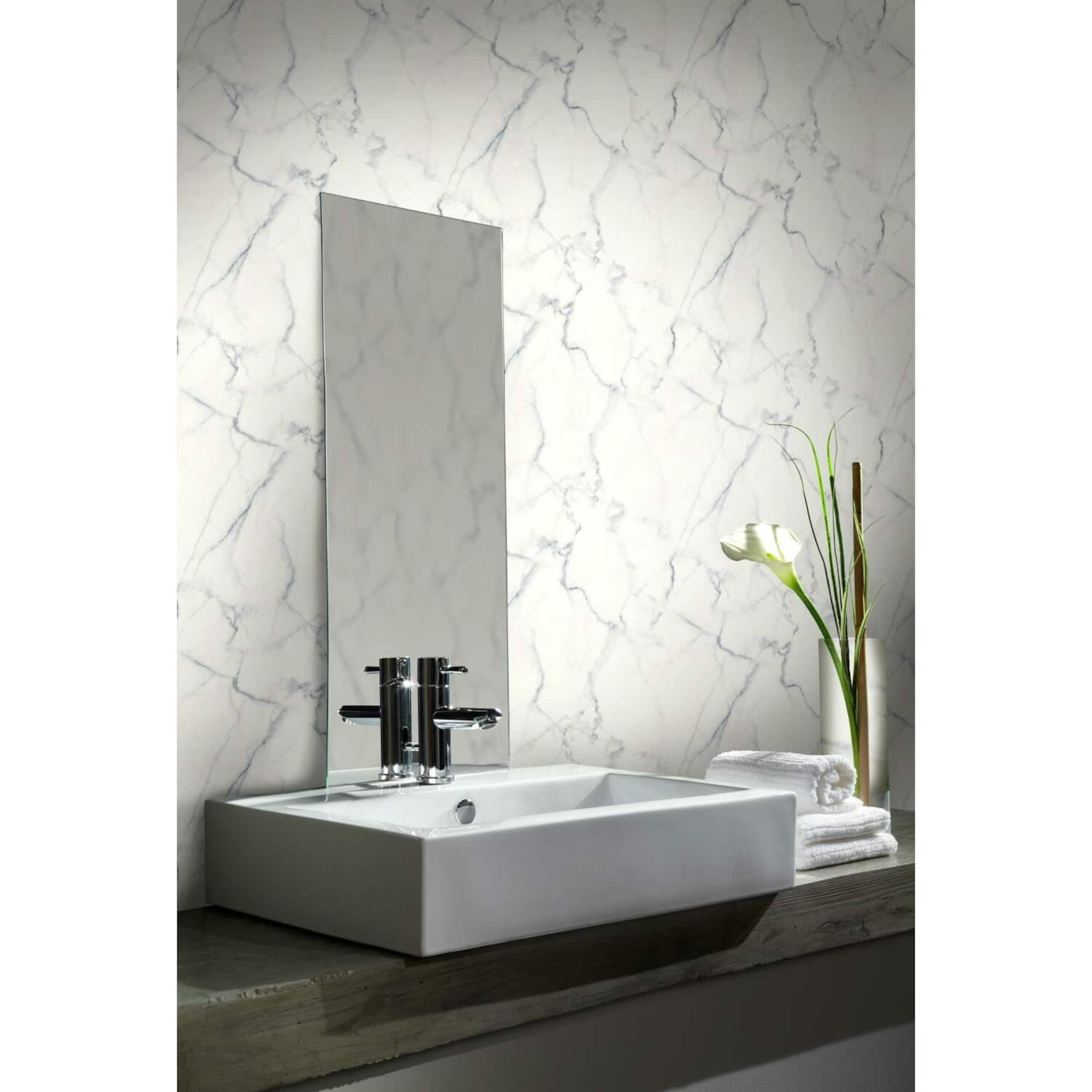 RoomMates Carrara Marble Peel & Stick Wallpaper